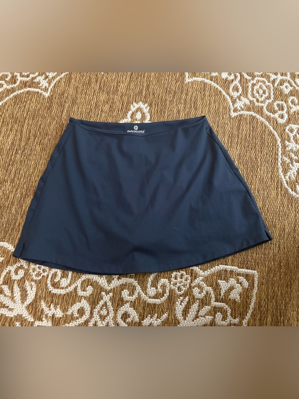 90 Degree By Reflex womens athletic skort skirt w/short spandex polyester sz XXL